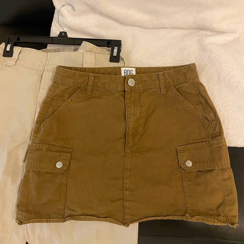 urban outfitters cargo skirt